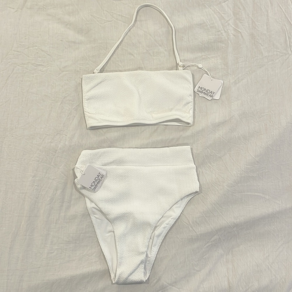 Brand new with tags Monday Swimwear swimsuit set